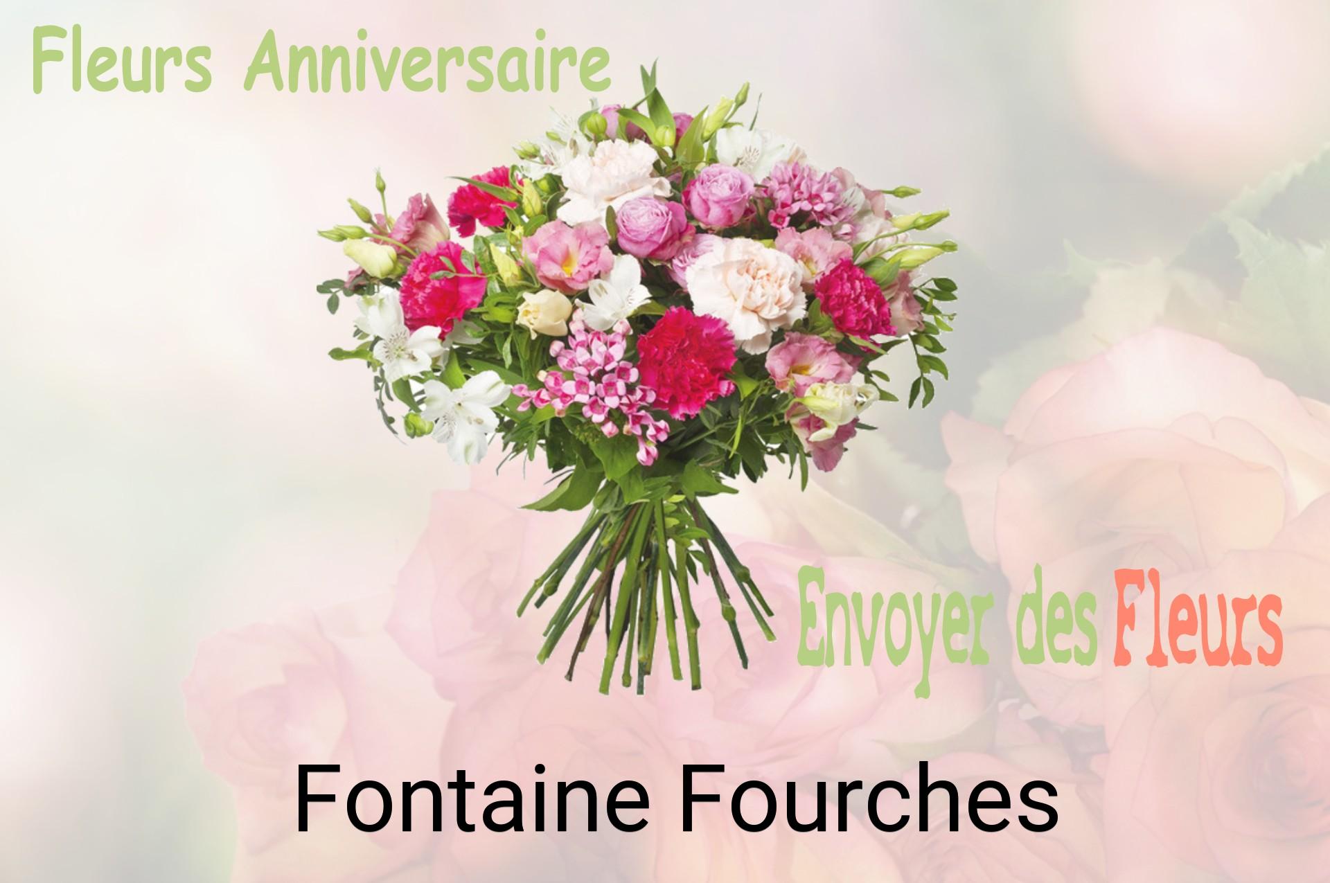 Bouquet de fleurs d’anniversaire livré à Fontaine-Fourches